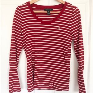 Lauren Ralph Lauren Striped Top